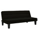 DOREL HOME 2 Seat Sofa BLACK VELVET Velvet 1,752.60 (W) x 812.80 (D) x 736.60 (H) mm