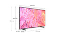 Samsung Q60C 65 Inch QLED 4K HDR 3 x HDMI Ports 2 x USB Ports Smart TV