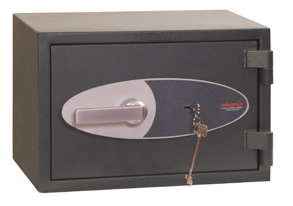 Phoenix High Security Euro Grade 1 Safe with Key Lock Neptune HS1051K 340 x 500 x 345mm Grey