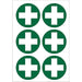 First Aid Sign Cross Pictogram Plastic