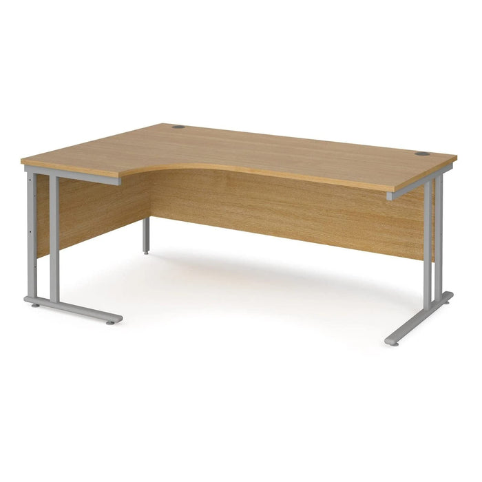 Dams International Left Hand Ergonomic Desk MC18ELSO 1,800 x 1,200 x 725 x 800 - 990 mm