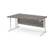 Dams International Wave Desk MC16WLWHGO 1,600 x 725 x 800 - 990 mm