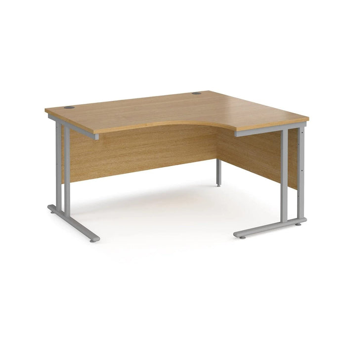 Dams International Right Hand Ergonomic Desk MC14ERSO 1,400 x 1,200 x 725 x 800 - 990 mm