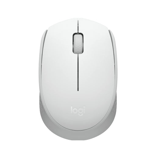 Logitech M171 1000 DPI Ambidextrous RF Wireless Optical Mouse Off White