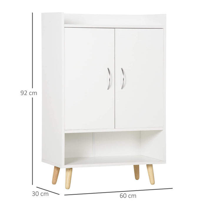 HOMCOM Shoe cabinet White 300 x 920 mm