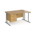 Dams International Wave Desk MC14WRP3SO 1,400 x 725 x 800 - 990 mm
