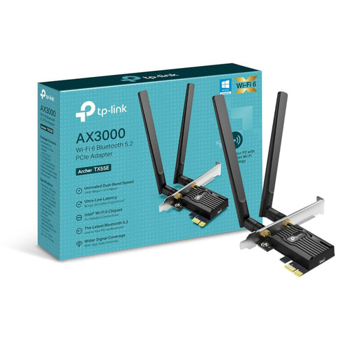 TP-Link ARCHER TX55E V2 - Network adapter - PCIe - 802.11ax, Bluetooth 5.2