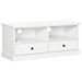 HOMCOM TV Stand MDF (Medium-Density Fibreboard) White 103 x 40 x 45.5 cm