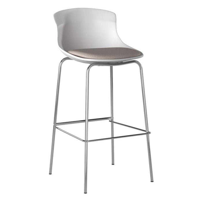 Alphason Bar Stool Helena White