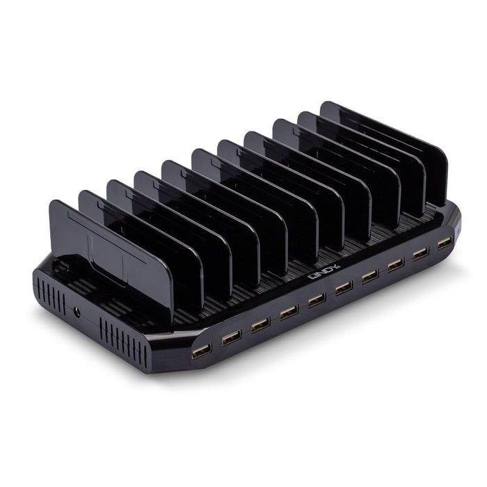 Lindy 10 Port Usb Chg Station Blk