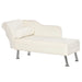 HOMCOM Chaise Longue Cream 560 x 750 mm