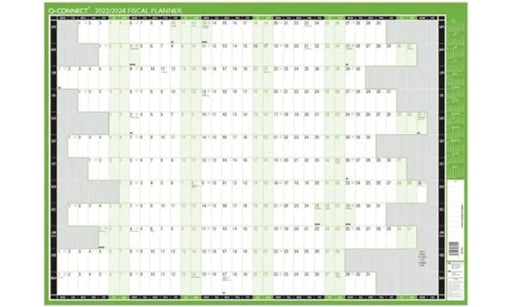 Q-Connect Fisc Planner Mntd 2024-25