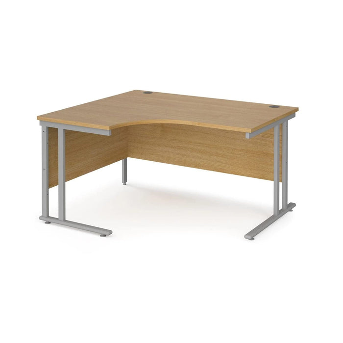 Dams International Left Hand Ergonomic Desk MC14ELSO 1,400 x 1,200 x 725 x 800 - 990 mm