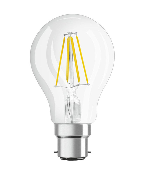 Osram Light Bulb Clear B22d 7 W Warm White