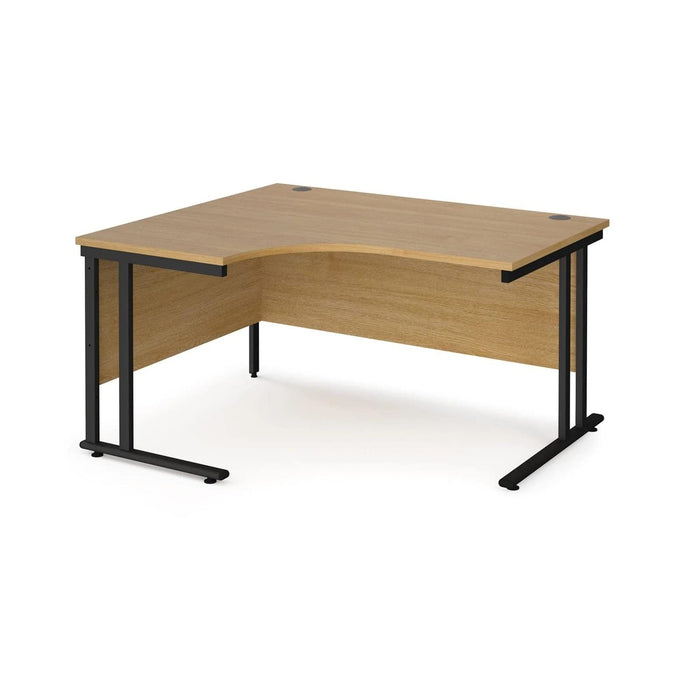 Dams International Left Hand Ergonomic Desk MC14ELKO 1,400 x 1,200 x 725 x 800 - 990 mm