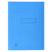 Exacompta 2 Flap Folder 445006E A4 Bright Blue Cardboard 24 x 32 cm Pack of 50