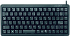 CHERRY Compact Lightweight Wired Keyboard G84-4100 QWERTY Black