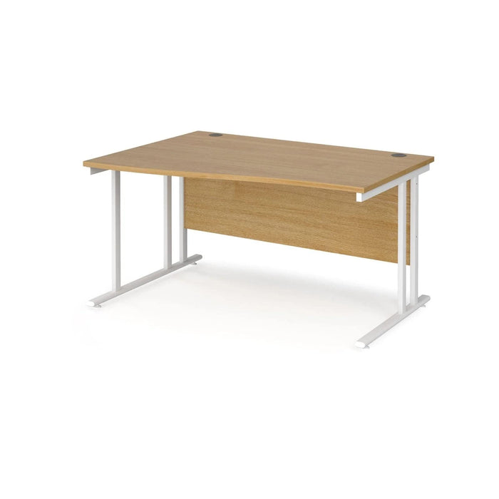 Dams International Wave Desk MC14WLWHO 1,400 x 725 x 800 - 990 mm
