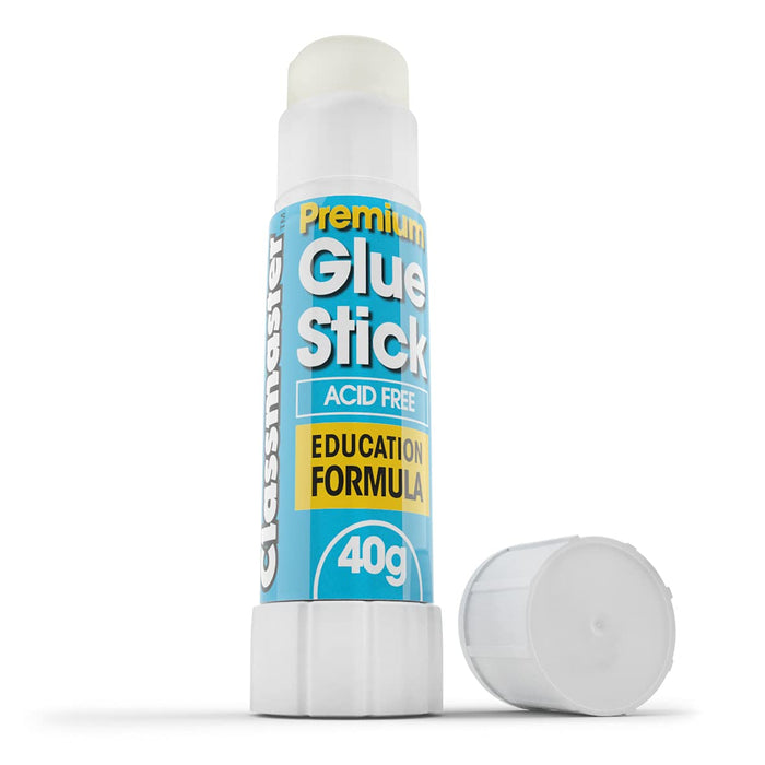 CLASSMASTER Glue Stick 40 g White G40200 Pack of 200