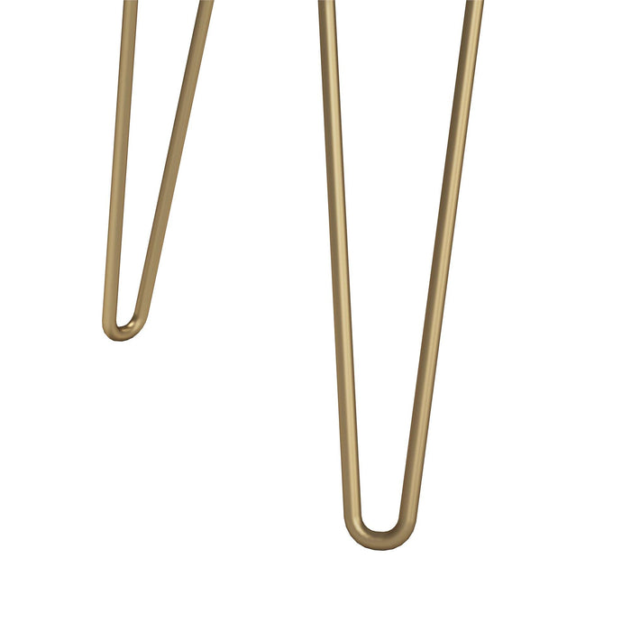 Novogratz Accent tables 7021891COMNUK White Marble 830.6 (W) x 835.7 (D) x 574 (H) mm