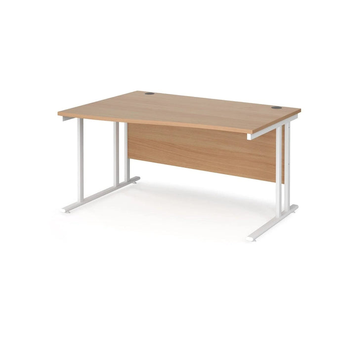 Dams International Wave Desk MC14WLWHB 1,400 x 725 x 800 - 990 mm