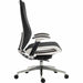 Quantum Mesh Back Executive Chair Chair Black with White Frame - 6966WHI