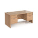 Dams International Maestro 25 Desk Wood Grey Oak 1,800 x 800 x 725 mm