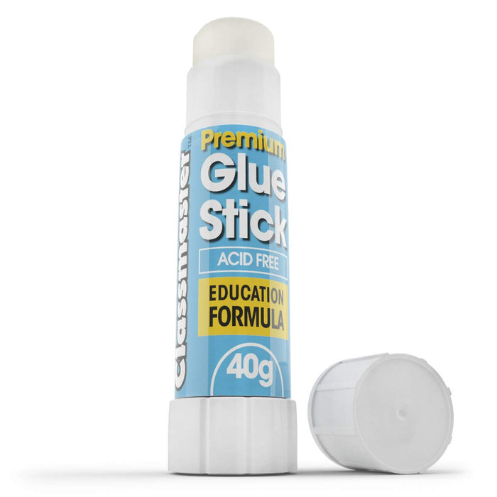 CLASSMASTER Glue Stick 40 g White G40108G Pack of 108