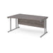 Dams International Wave Desk MC16WLSGO 1,600 x 725 x 800 - 990 mm