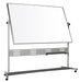 Bi-Office Evolution Mobile Whiteboard Freestanding Magnetic Enamel Double 90 (W) x 120 (H) cm