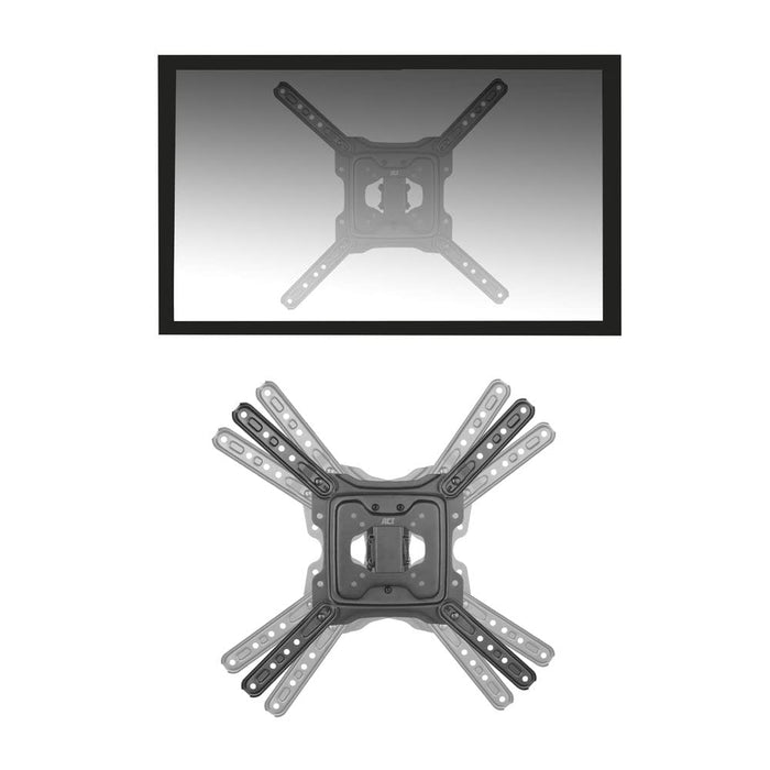 ACT TV Wall Bracket Vesa Full Motion AC8354 Black 55 inch