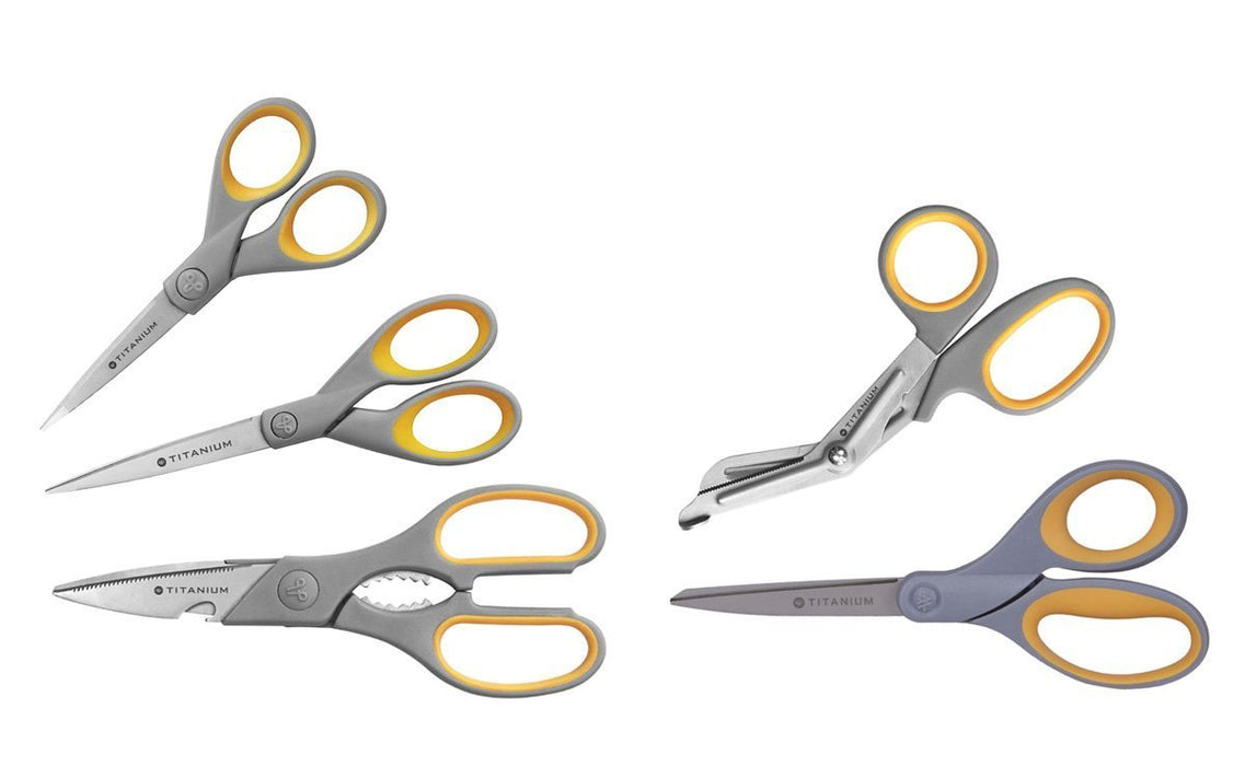 Westcott Scissors Grey 22 cm Pack of 5