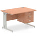 Dynamic Desk Impulse MI001776 Brown 1200 mm (W) x 800 mm (D) x 730 mm (H)