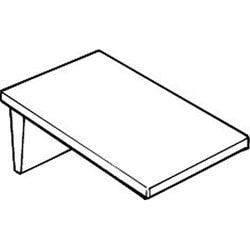 Bisley Adjustable Undershelf Lateral Filing BUS1 908 x 390 x 28mm Black