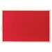 Viking Wall Mountable Notice Board 90 x 60 cm Red