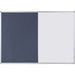 Viking Wall Mountable Combination Board 900 x 600mm Blue & White
