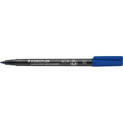 STAEDTLER 317 OHP Marker Medium Round Blue Pack of 10