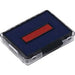 Trodat Replacement Ink Pad 6/50/2 Blue/ Red Pack of 2
