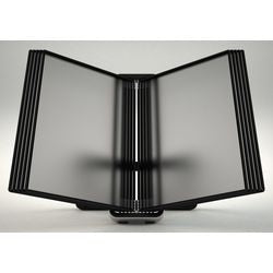 Djois Tarifold Display Panel System A4 Silver, Black 480 x 370 mm