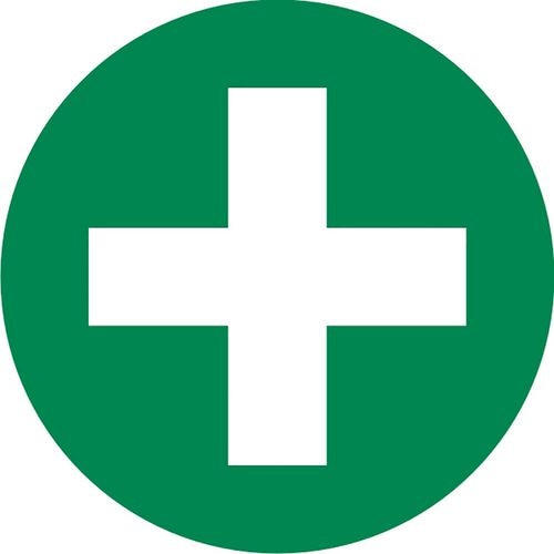 First Aid Sign First Aid SAP 6 x 6 cm