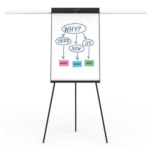 Legamaster Flipchart Easel Universal Triangle Silver 68 x 105 cm