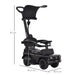 HOMCOM Benz G350 Ride-On Push Along Car Black