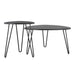 Novogratz Accent tables 7021899COMNUK Black Marble 830.6 (W) x 835.7 (D) x 574 (H) mm