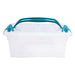 Whitefurze Carry Storage Box 5 L Transparent 31 x 20.5 x 12 cm