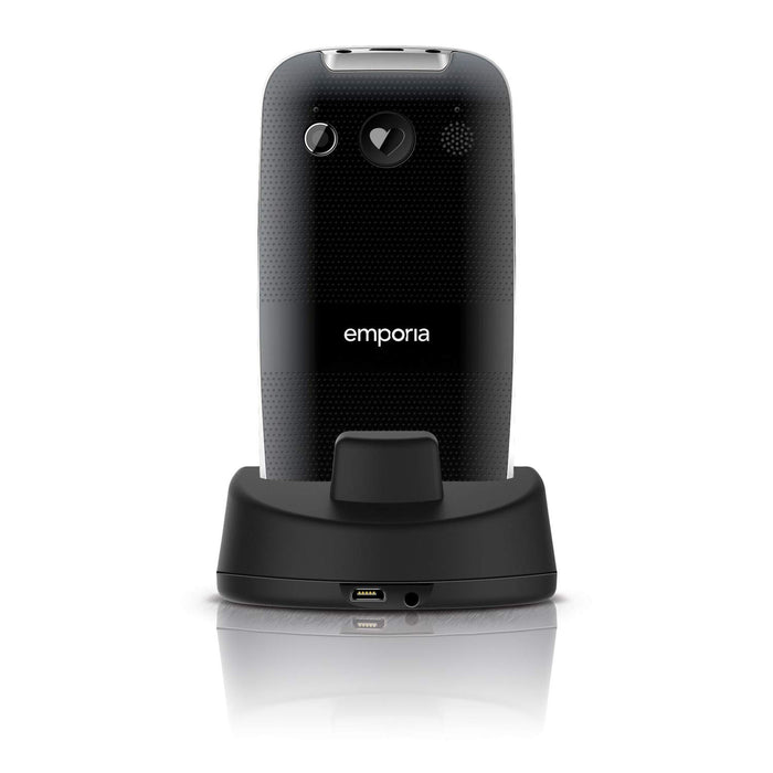 Emporia EUPHORIA V50 2.3 Inch 2G Unlocked Sim Free Mobile Phone Black