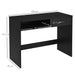 HOMCOM Writing Desk Black 450 x 739 mm