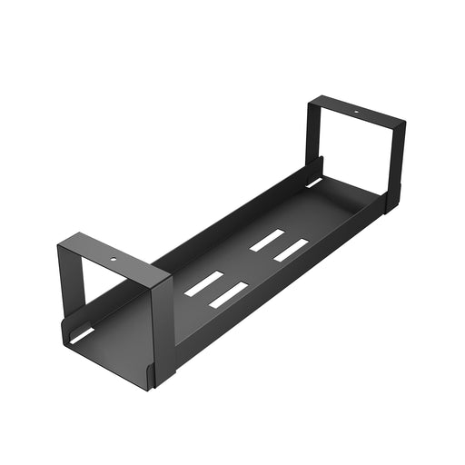 D-Line Desk Cable Tray Steel Black