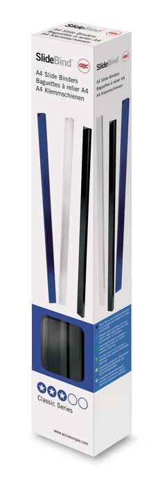 GBC Slide Binder A4 5 mm Black Pack of 25