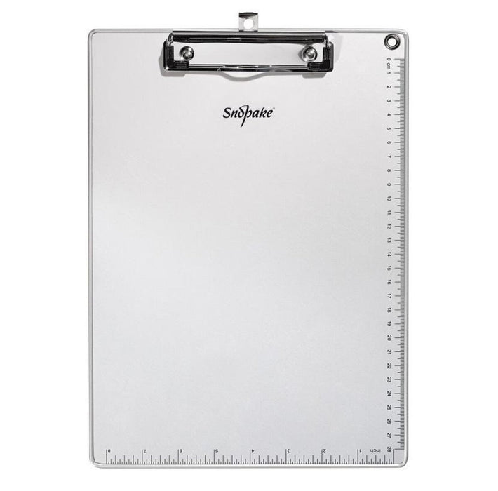 Snopake Clipboard A4 PP Silver Portrait 15788