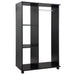 HOMCOM Open Wardrobe Cabinet Black